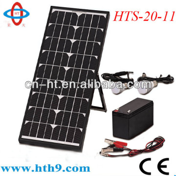 20W/18Vhome lighting solar energy system with supporting leg