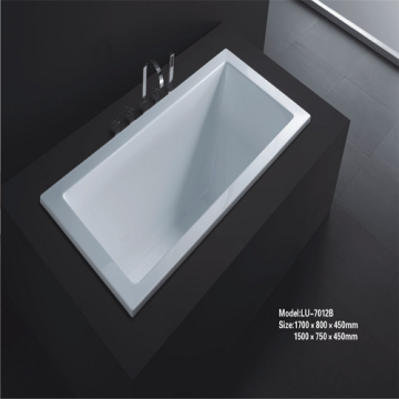 Hotel Used Bathroom Bathtub Acrylic Square MiniBathtub