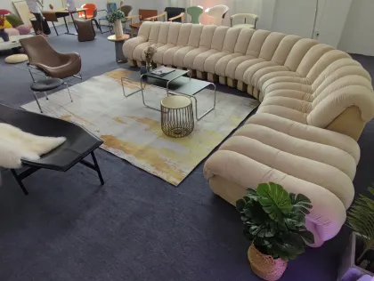 vintage de sede snake sofa