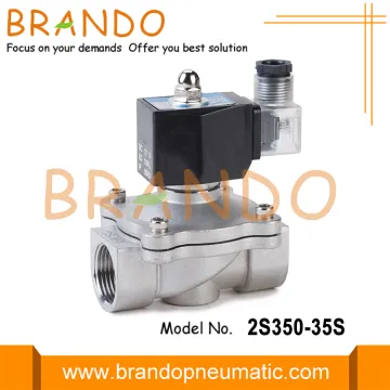 IP65 2S350-35 Stainless Steel Solenoid Valve 1-1/4''
