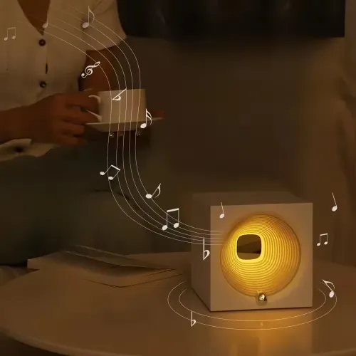 Bluetooth Night Light Dinker: расслабляющая лампа на стойке окружающей среды