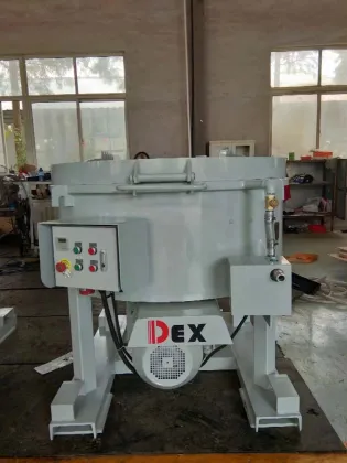 DEX 250kg Refractory Castable Pan Mixer for Steel Company