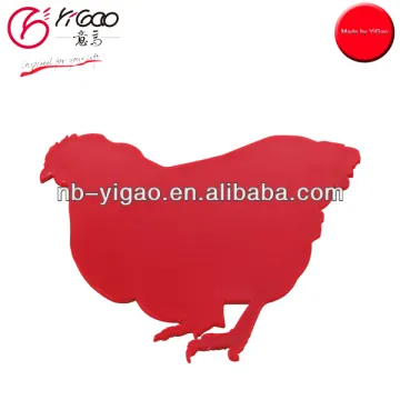 2014 new hot sale color coding chicken chopping board