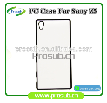 sublimation heat transfer plastic blank diy cell phone case cover skin for SFP-Z5