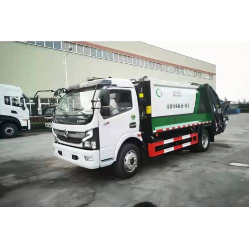 Capacité de Dongfeng 5m3 du camion de compacteur à ordures