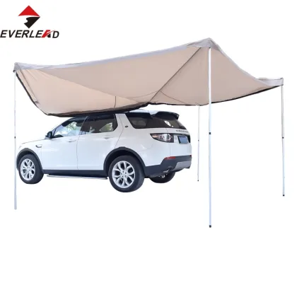 Waterproof 420D Oxford Fox Wing Side Awning for Outdoor Car Camping