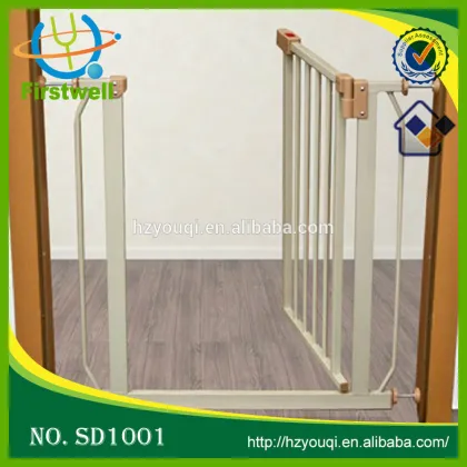 foldable metal safety gate baby milk cow and gate