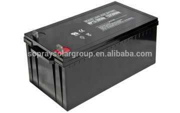 Maintain Free Deep Cycle Type Lead Acid 12V 200AH Gel Battery for Solar System