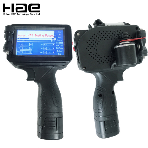 Industrial Handheld Inkjet Marking Systems Barcode Printer