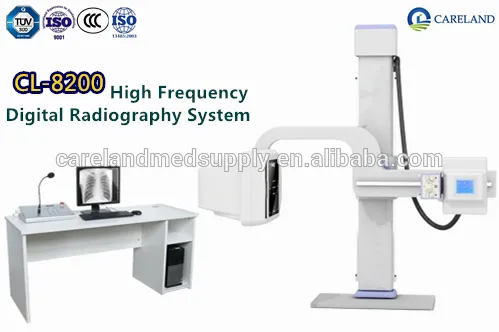 200ma 300ma 500mA U-ARM Xray DR Digital radiography X-ray equipment Radiology X ray Machine with Flat Panel Detector