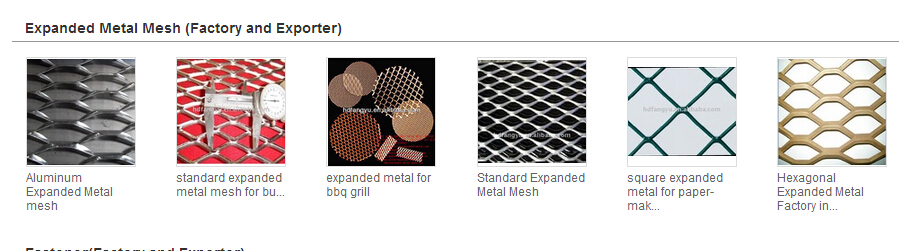 Expanded Metal Mesh Flattend