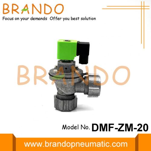 3/4 `` DMF-ZM-20 SBFEC نوع الحجاب الحاجز صمام الحجاب الحاجز DC24V