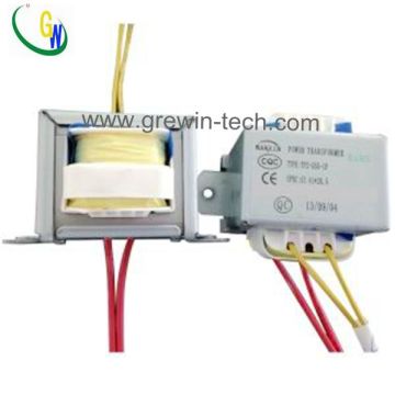 Low frequency transformer EI type for audio player
