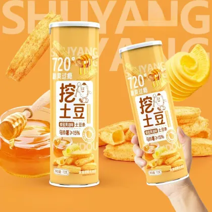 Bucket of potato chips