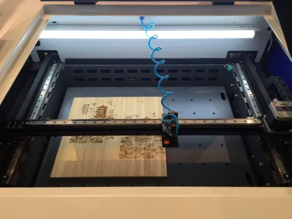 Speedy 6040 CO2 Laser Engraving Cutting Machine DIY Gift 3D Photo Laser Marker Coherent CO2 Laser Engraver