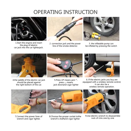 3T 3 in 1 electric scissor jack suit