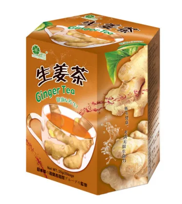 Teabag Chinese Ginger Black Tea Fruit Flavor Tea