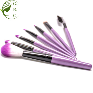 Belleza maquillaje de cepillo cosmético juego de bolsas moradas