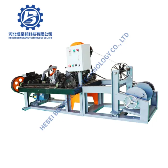 Fully Automatic Weaving Wire Barb Wire Mesh Machine