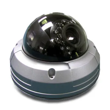 3-Axis CCD Dome Camera with Auto Iris Lens and IR