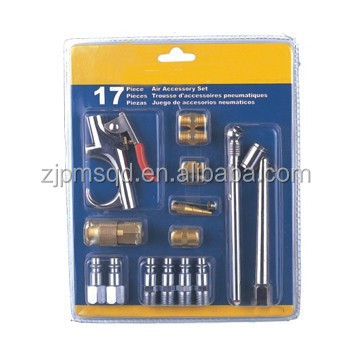 Pneumatische Schnellkupplungszubehör -Set - 17 PCs