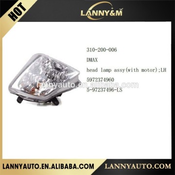 Alibaba hot sales auto parts head lamp assy for D-MAX 5-97237496-LS