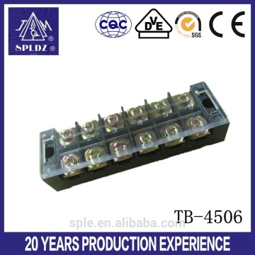45A 6 way Fixed Tend barrier Terminal block TB-4506