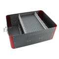 Chirurgische laparoskopische Aluminium -Sterilisationsbox