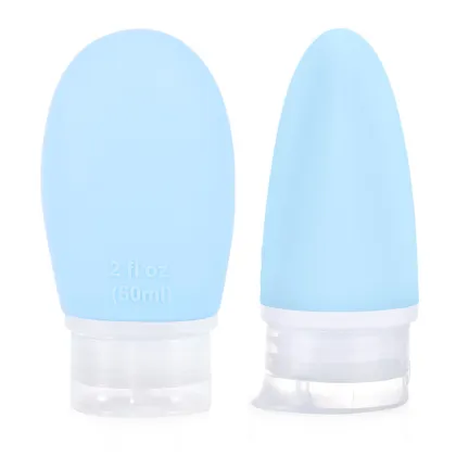 Wholesale Portable Leak-Proof Cosmetic Shampoo Travel Kit - Silicone Travel Bottles