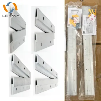 LENWA FACTORY 2 Aluminum Wall Panel Fixing Bracket Hangers System