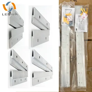 LENWA FACTORY 2 Aluminum Wall Panel Fixing Bracket Hangers System
