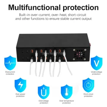 20 Port USB PD Car Desktop Charger 400W