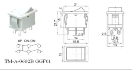 6p rocker switch