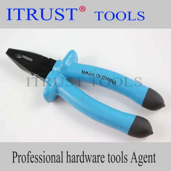 Insulated Handle Black Combination Pliers PL1313E