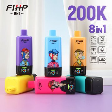 FIHP 200K Puffs 8in1 vape Veleprodaja