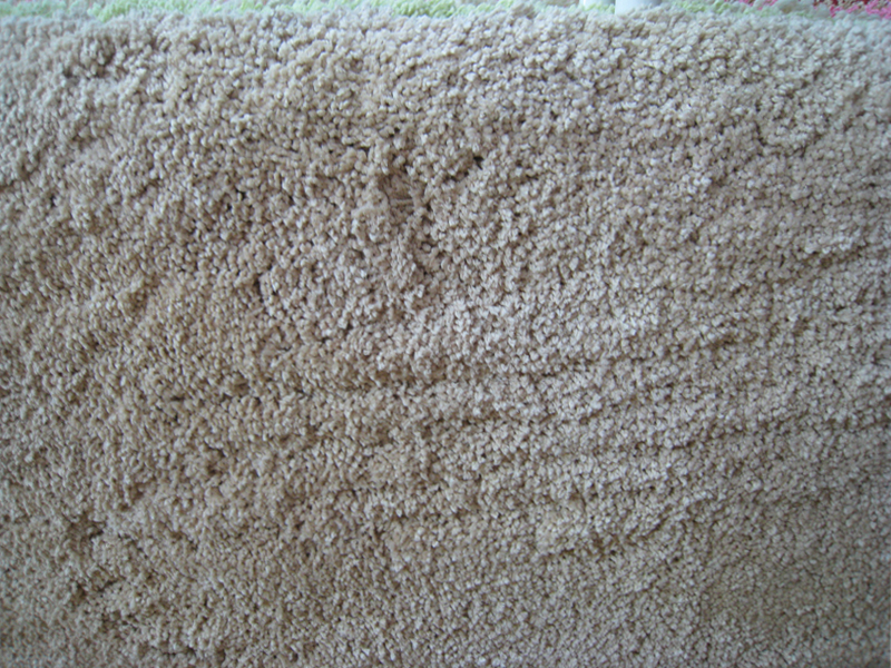 Microfiber Shaggy with Beige Color Rug