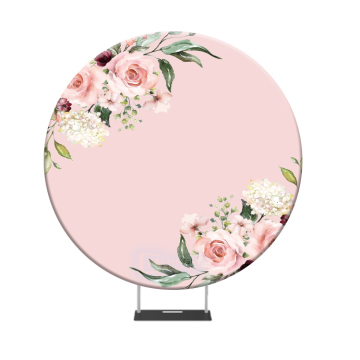 Round Backdrop Stand for New Product Factory Supplier Displays