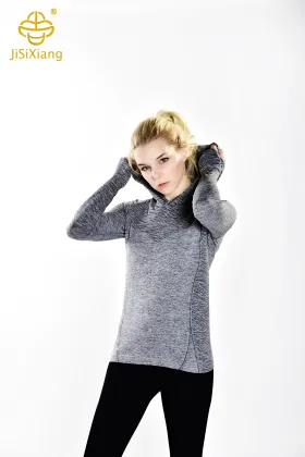 Turtleneck zipper yoga fitness suit
