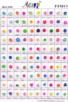 fimo clay fashion beads