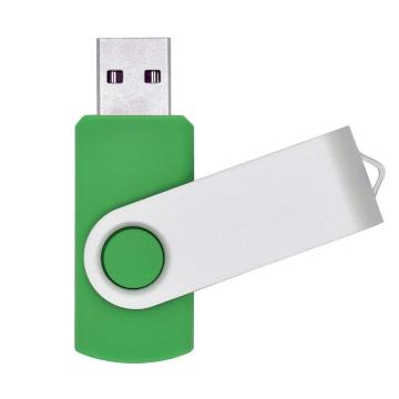 Custom Logo 2.0 3.0 Swivel USB Flash Drive - 128MB to 128GB
