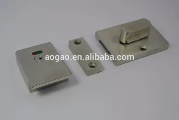 stainless steel 304 toilet hardware shower cubicle door lock