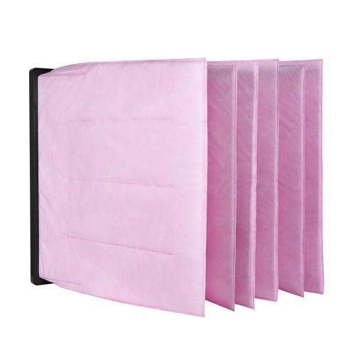 AiFilter Molded Plastic Frame M7 PP Synthetic Fiber Multi Pocket Bag Air Filter