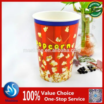 Lovely disposable popcorn cup