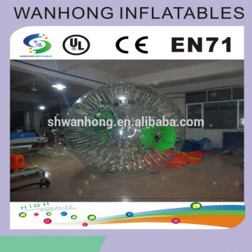 Hot sale high quality inflatable water ball crazy zorbing ball for fun