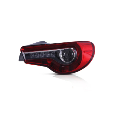 مصباح ذيل LED كامل مع إشارة دوران ديناميكي لعام 2012-2021 FR-S/BRZ/GT86 1st Gen (Zn6/ZC6) صالون
