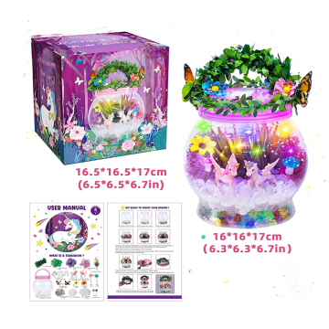 DIY Terrarium Kits: Create Your Own Garden, Unicorns, Night Lights & Bedroom Decorations