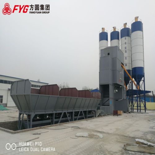 Надежный 120CBM / H бетонный дозирующийся завод (4 бункера)