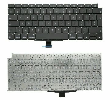 Schwarzer Ersatztastatur für MacBook Pro/Air -Modelle A1706 A1708 A2337 A2338 A1534 A2681 A2159