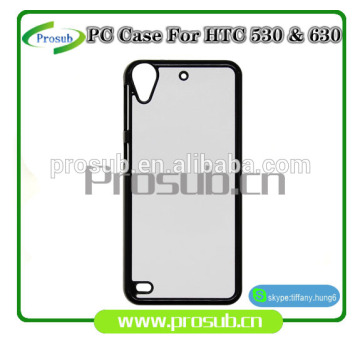 2d sublimation plastic PC blank phone case cover for Prosub-HTC 530 & 630