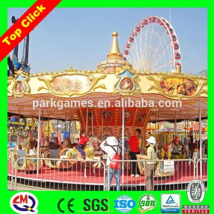 Royal Crown Carousel ride for commercial use